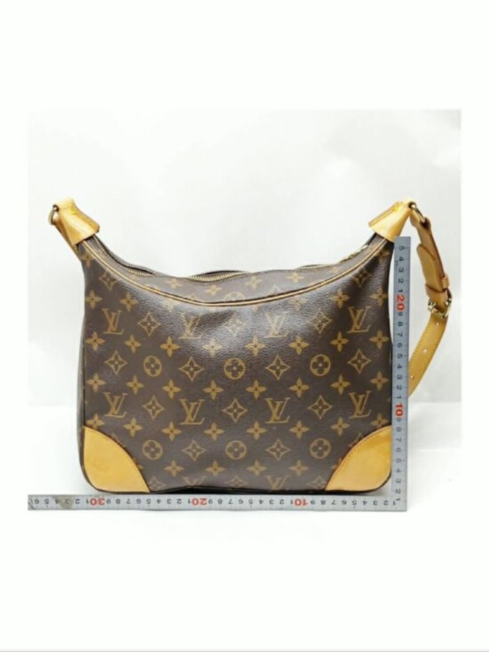 Authentic Louis Vuitton Boulogne 30 Monogram Canvas Shoulder Bag LV Vintage - Picture 3 of 16
